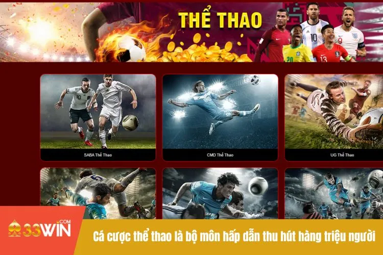Cá cược thể thao là bộ môn hấp dẫn thu hút hàng triệu người