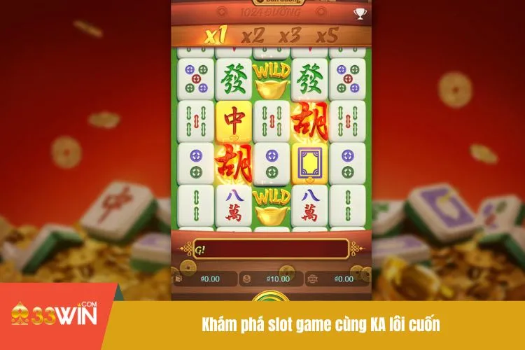 Khám phá slot game cùng KA lôi cuốn