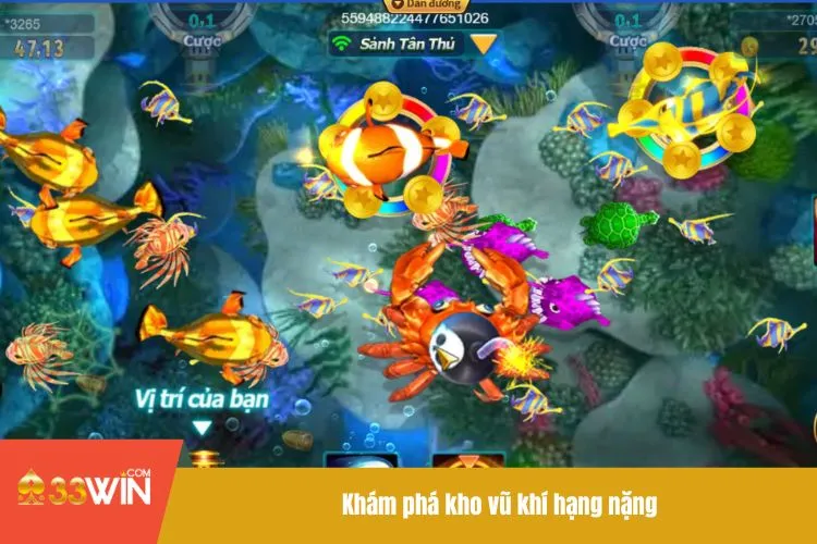 Khám phá kho vũ khí hạng nặng