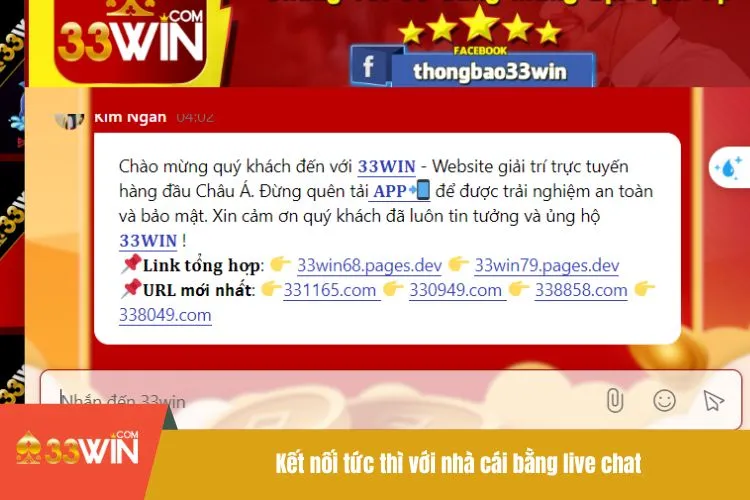 Kết nối tức thì với nhà cái bằng live chat