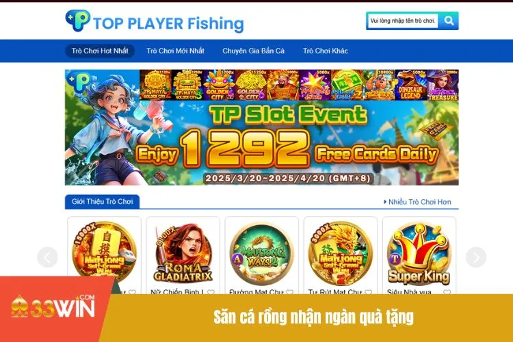 Săn cá rồng nhận ngàn quà tặng